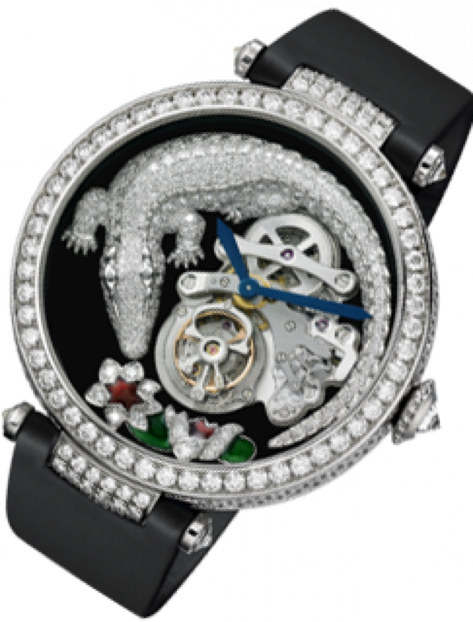 Cartier HPI00414 Le Cirque Animalier De Cartier Tourbillon Crocodile - фото 2