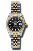 Rolex Часы Rolex Datejust Ladies 179173 bksj 26mm Steel and Yellow Gold
