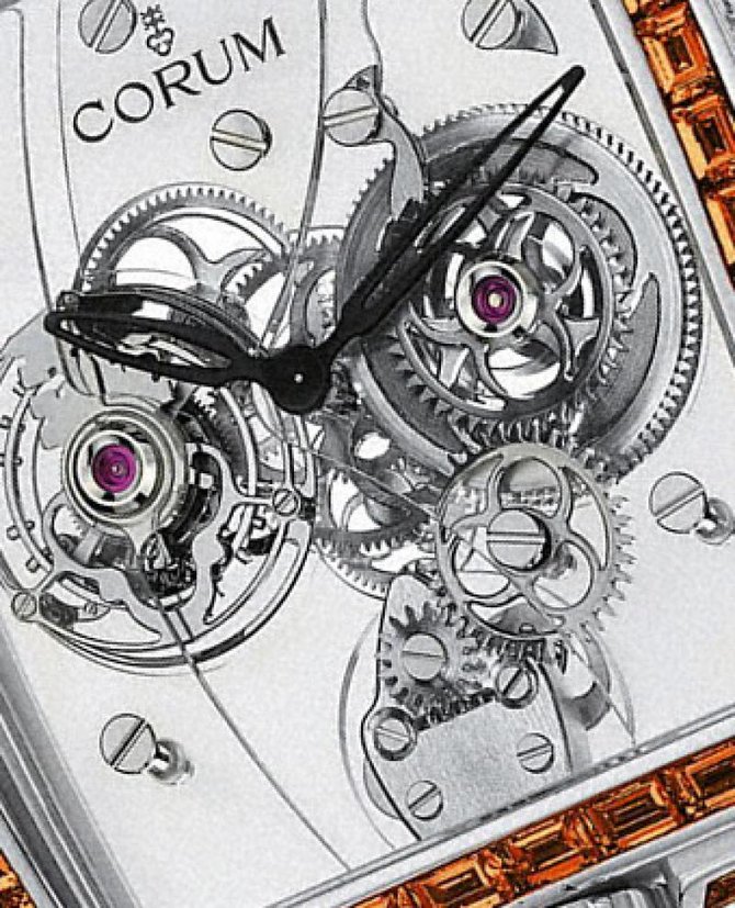 Corum 382.857.69/0F82 0000 Golden Bridges Golden Tourbillon Panoramique Diamants - фото 2