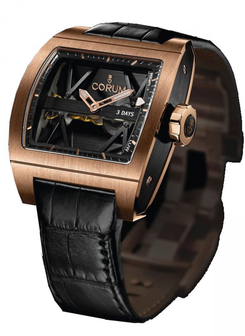 107.101.55/0F81 0000 Corum Ti-Bridge Power Reserve Golden Bridges