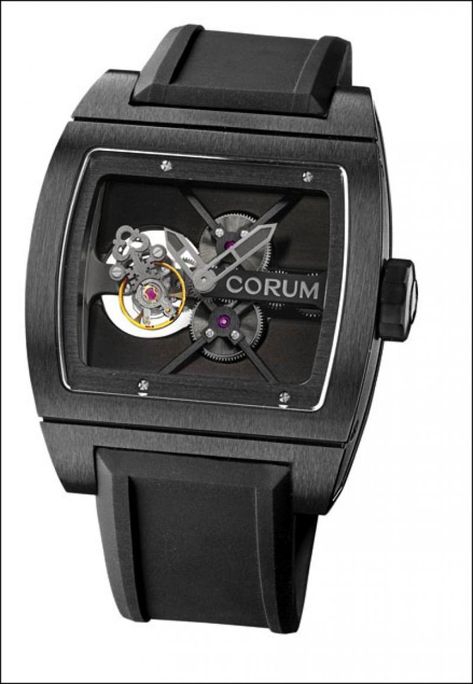 Corum 022.700.94/F371 0000 Golden Bridges Ti-Bridge Tourbillon - фото 1