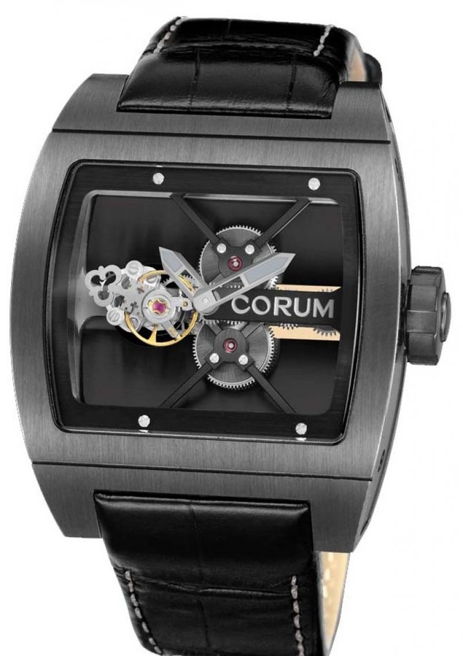 Corum 022.702.94/0F81 0000 Golden Bridges Ti-Bridge Tourbillon - фото 1