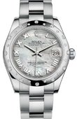 Rolex Datejust 178344 mro 31mm Steel and White Gold