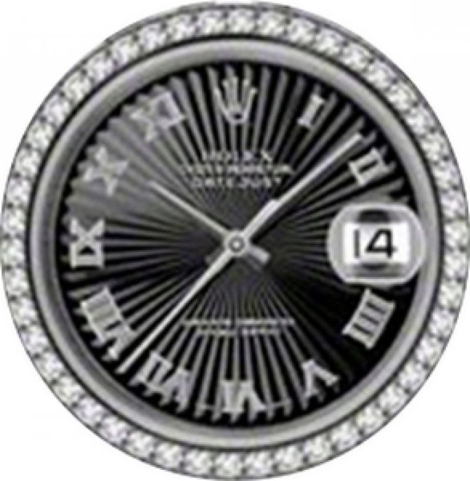 Rolex 178384 bksbrj Datejust 31mm Steel and White Gold - фото 4