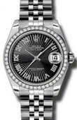 Rolex Часы Rolex Datejust 178384 bksbrj 31mm Steel and White Gold