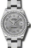 Rolex Часы Rolex Datejust 178384 scao 31mm Steel and White Gold