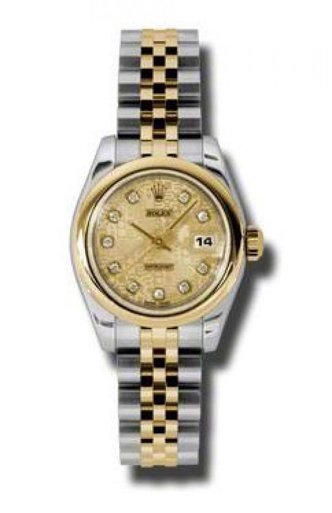 Rolex 179163 chjdj Datejust Ladies 26mm Steel and Yellow Gold - фото 2