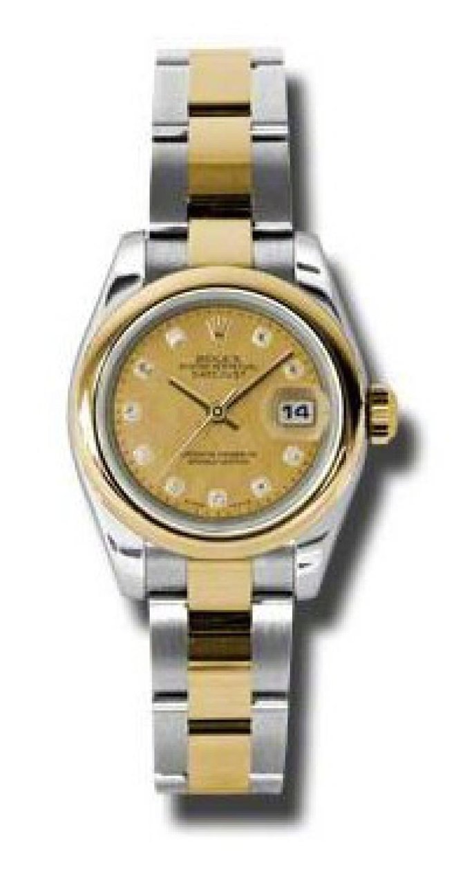 Rolex 179163 chgdmdo Datejust Ladies 26mm Steel and Yellow Gold - фото 2