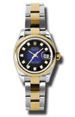 Rolex Datejust Ladies 179163 blvdo 26mm Steel and Yellow Gold