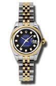 Rolex Datejust Ladies 179163 blvdj 26mm Steel and Yellow Gold