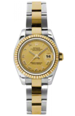 Rolex Часы Rolex Datejust Ladies 179173 chro 26mm Steel and Yellow Gold