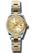 Rolex Datejust Ladies 179173 chdo 26mm Steel and Yellow Gold