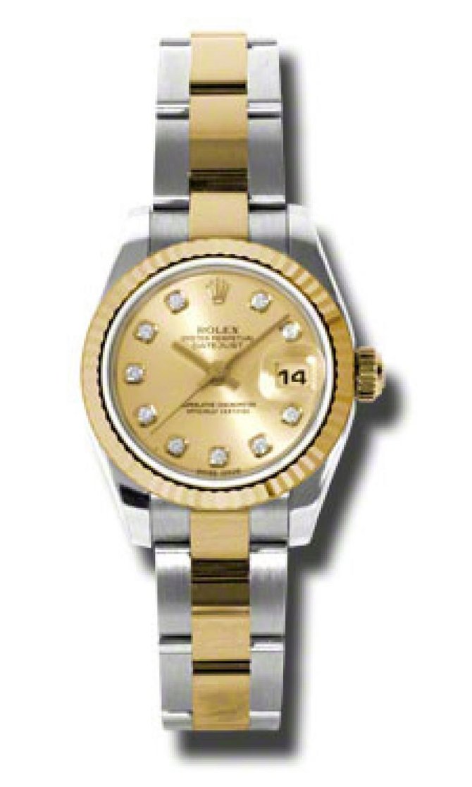 Rolex 179173 chdo Datejust Ladies 26mm Steel and Yellow Gold - фото 1
