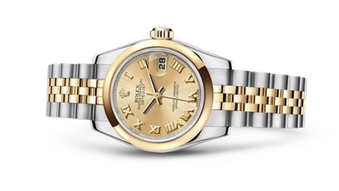 Rolex 179163 chrj Datejust Ladies 26mm Steel and Yellow Gold - фото 2