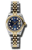 Rolex Datejust Ladies 179163 bldj 26mm Steel and Yellow Gold