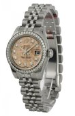 Rolex Datejust Ladies 179384 pgcdj  26mm Steel and White Gold