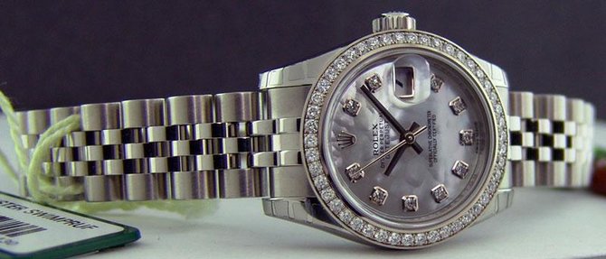Rolex 179384 mdj Datejust Ladies 26mm Steel and White Gold - фото 2