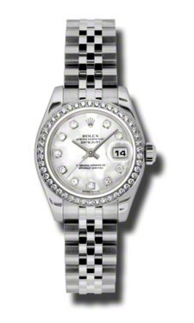 Rolex 179384 mdj Datejust Ladies 26mm Steel and White Gold - фото 1