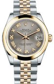 Rolex Datejust 178243 grj 31mm Steel and Yellow Gold