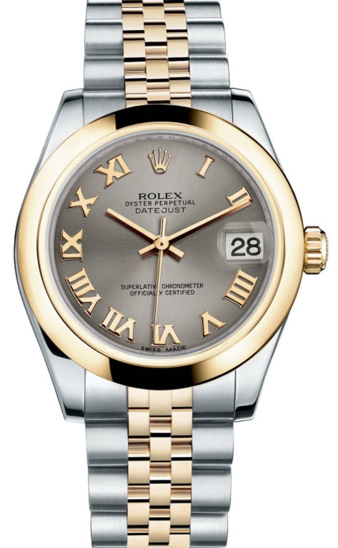 Rolex 178243 grj Datejust 31mm Steel and Yellow Gold