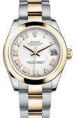 Rolex Datejust 178243 wro 31mm Steel and Yellow Gold
