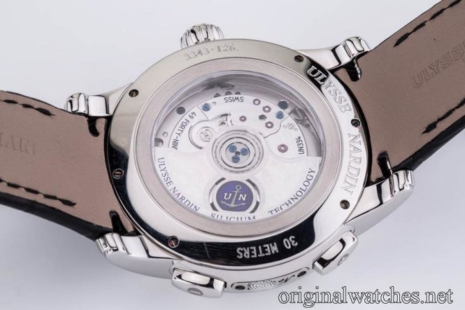 Ulysse Nardin 3343-126/92 Dual Time Manufacture - фото 10