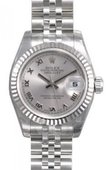 Rolex Datejust Ladies 179174 srj 26mm Steel and White Gold