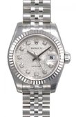 Rolex Datejust Ladies 179174 sjdj 26mm Steel and White Gold