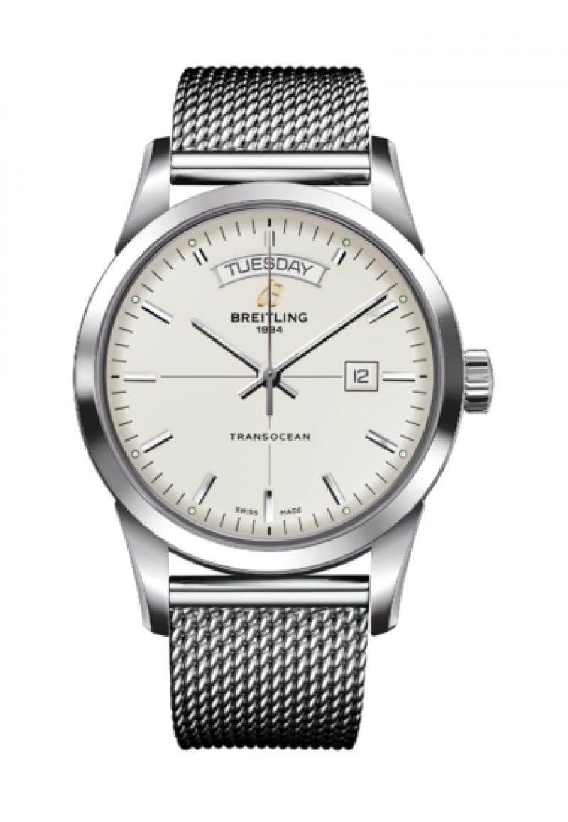 A 4531012/G751/154A Breitling DAY & DATE Transocean