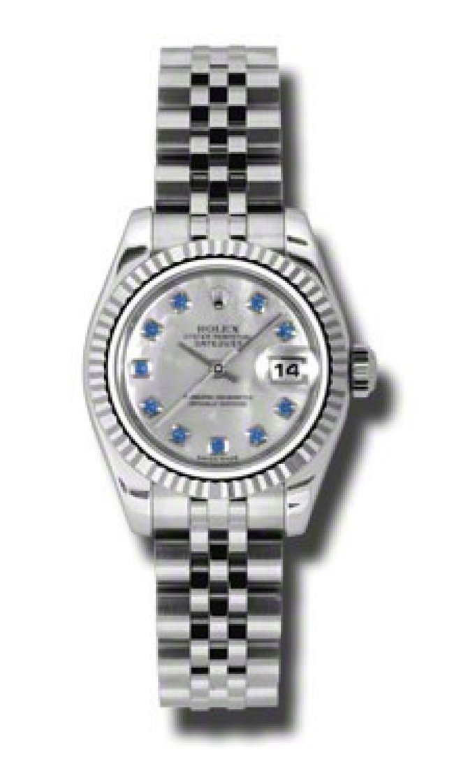 Rolex 179174 msaj Datejust Ladies 26mm Steel and White Gold - фото 1