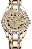 Rolex Datejust Ladies 80298 Pave Pearlmaster