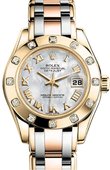 Rolex Datejust Ladies 80318 Tridor Pearlmaster