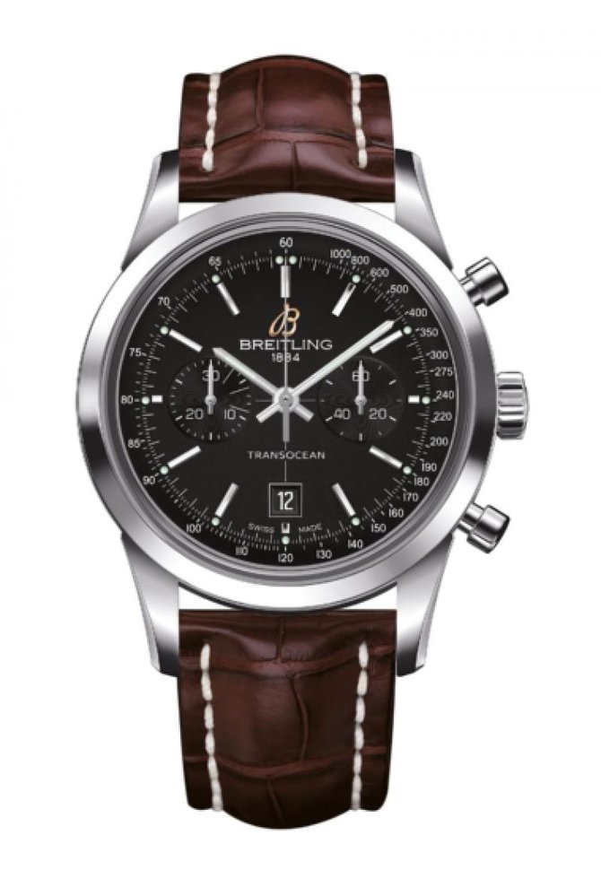 Breitling A4131012/BC06/724P/A18BA.1 Transocean CHRONOGRAPH 38