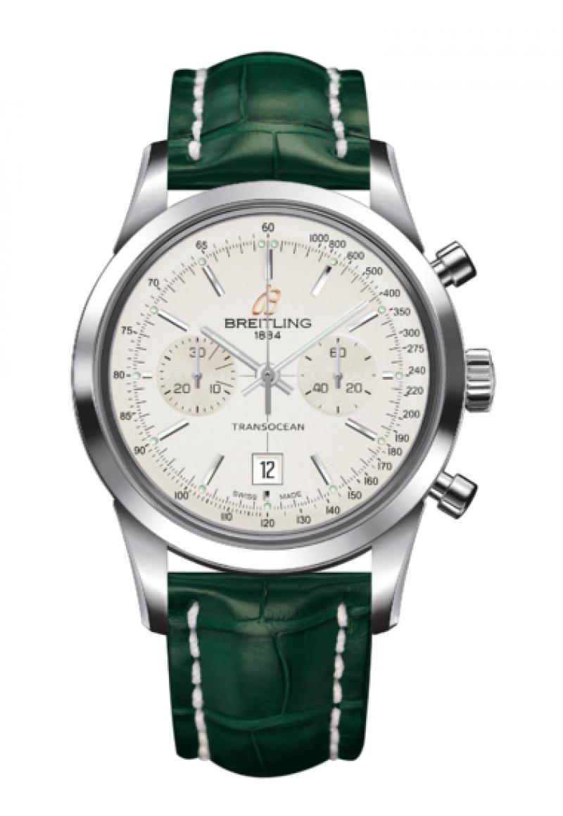 A4131012/G757/771P/A18BA.1 Breitling CHRONOGRAPH 38 Transocean