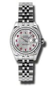 Rolex Datejust Ladies 179174 mrbj 26mm Steel and White Gold