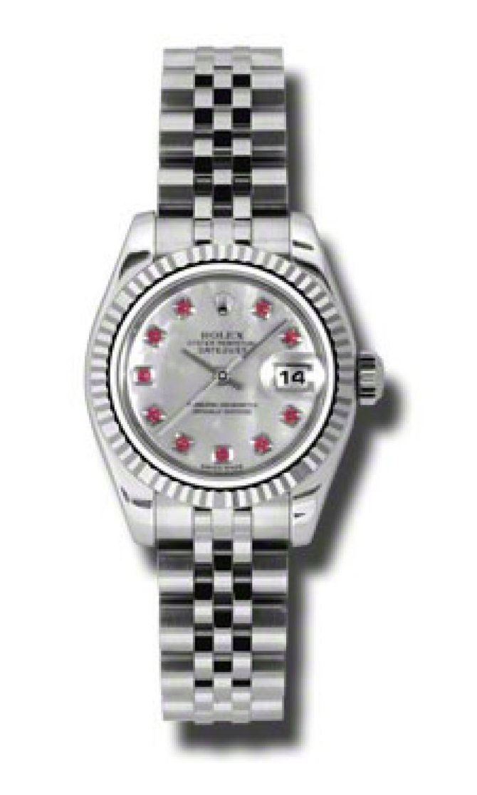 Rolex 179174 mrbj Datejust Ladies 26mm Steel and White Gold - фото 1