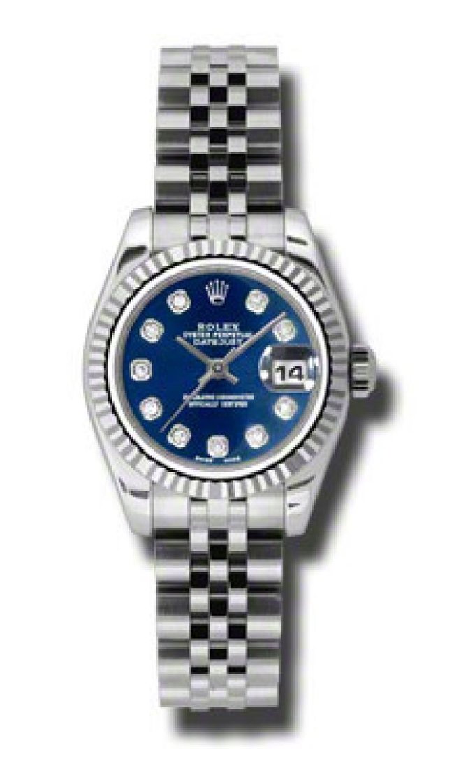 Rolex 179174 bldj Datejust Ladies 26mm Steel and White Gold - фото 1