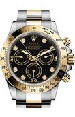 Rolex Daytona 116523 black diamonds Cosmograph
