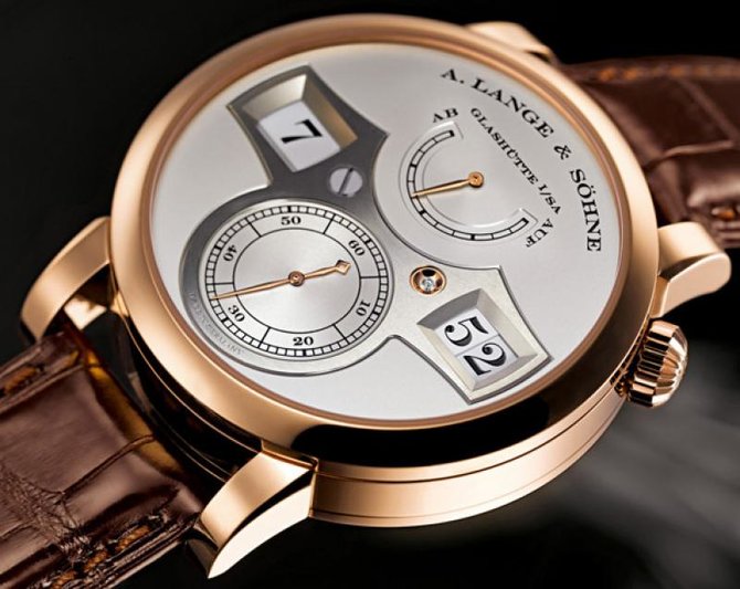 A.Lange and Sohne 140.032 Lange Zeitwerk Rose Gold - фото 2