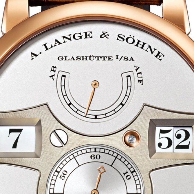 A.Lange and Sohne 140.032 Lange Zeitwerk Rose Gold - фото 3