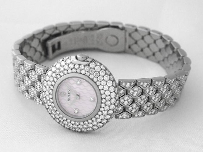 Rolex 6221-9 Cellini Orchid White Gold - фото 2
