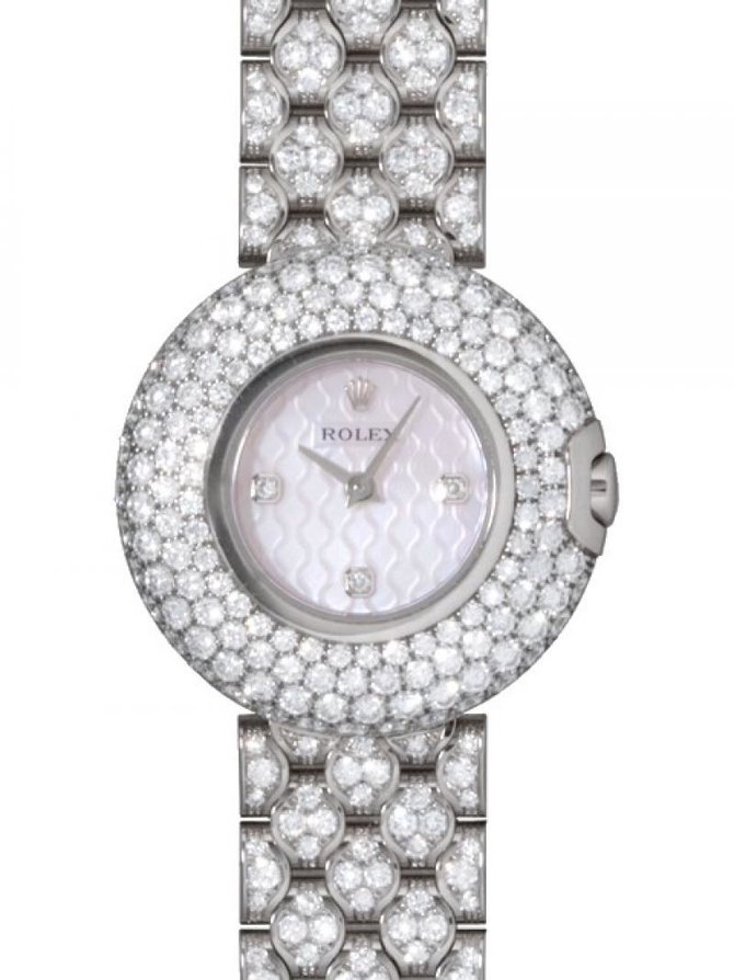 Rolex 6221-9 Cellini Orchid White Gold - фото 1