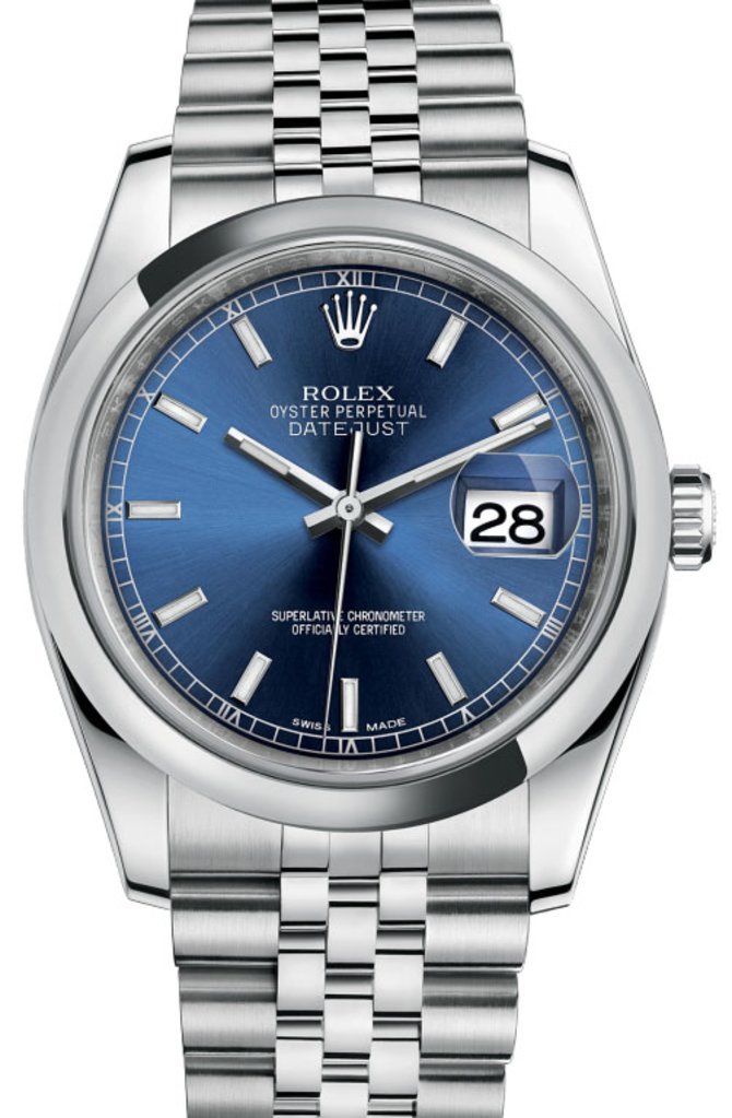 Rolex 116200 blsj Datejust Steel