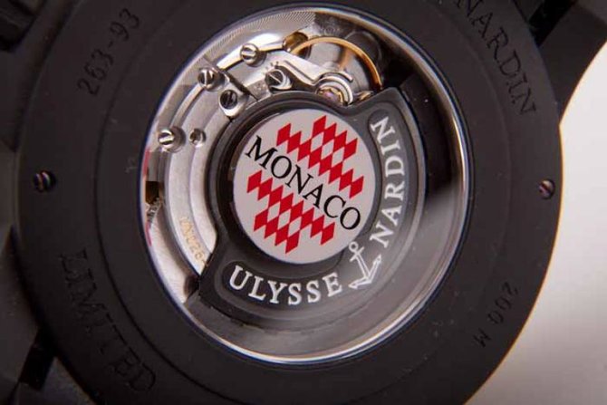 Ulysse Nardin 263-93-3/MON Maxi Marine Diver  Ulysse Nardin Monaco 2010 Limited Edition 100 - фото 5