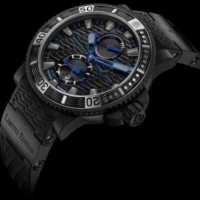 Ulysse Nardin 263-93-3/MON Maxi Marine Diver  Ulysse Nardin Monaco 2010 Limited Edition 100 - фото 2