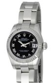 Rolex Datejust Ladies 179174 bkro 26mm Steel and White Gold
