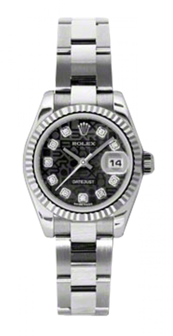 Rolex 179174 bkjdo Datejust Ladies 26mm Steel and White Gold - фото 1