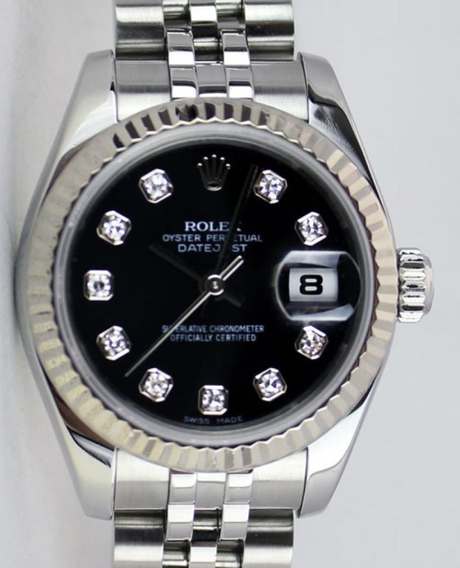 Rolex 179174 bkdj Datejust Ladies 26mm Steel and White Gold - фото 4
