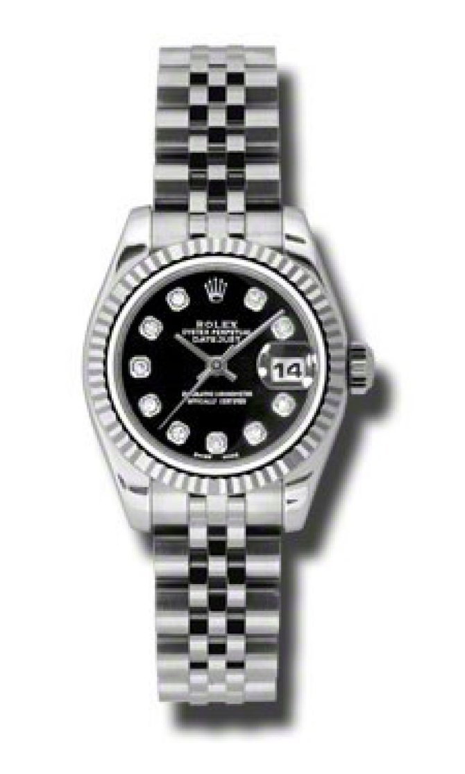 Rolex 179174 bkdj Datejust Ladies 26mm Steel and White Gold - фото 2