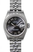 Rolex Datejust Ladies 179174 bkcaj 26mm Steel and White Gold